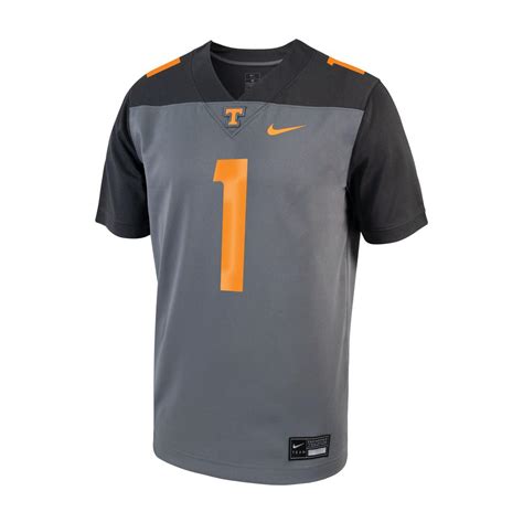 Vols | Tennessee Nike Smokey Grey Alternate Football Jersey | Alumni Hall