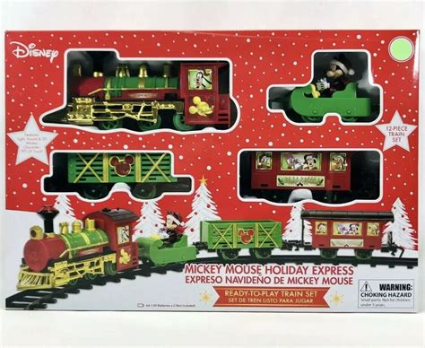 Disney Mickey Mouse Holiday Express Christmas 36 PC Train Set Series