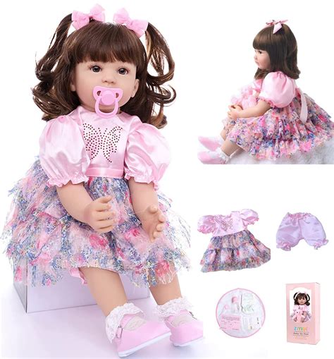 Buy ZIYIUI Reborn Dolls Bibi Doll 24 Inches 60 Cm Reborn Dolls Girl