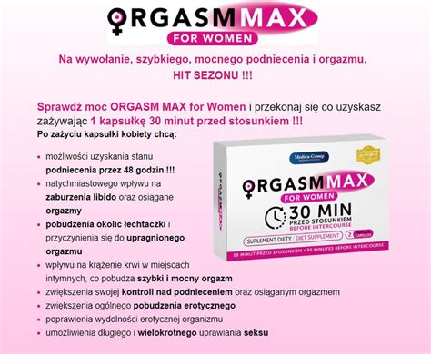 Tabletki Na Libido Orgazm Dla Kobiet Orgasm Max Ceneopl