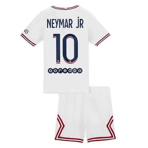 Paris Saint Germain PSG Neymar Jr 10 Fourth Trikotsatz Kinder