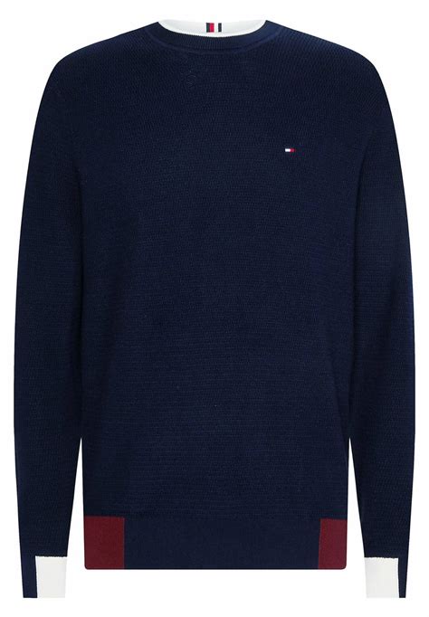 Tommy Hilfiger Crew Neck Maglione Desert Sky Blu Zalando It