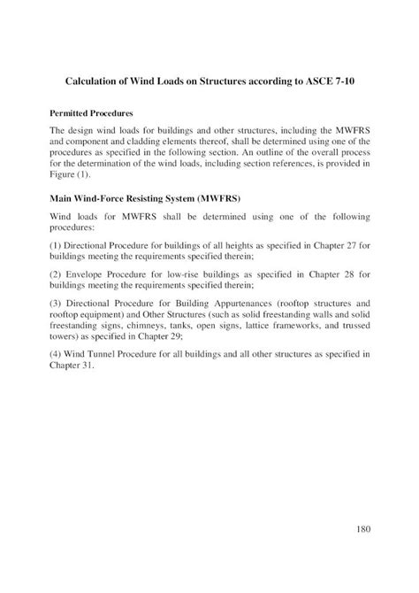 PDF Calculation Of Wind Loads On Structures According To ASCE Site