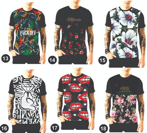 Kit Camisetas Masculinas Estilosa Moda Swag Em Atacado Mercado Livre