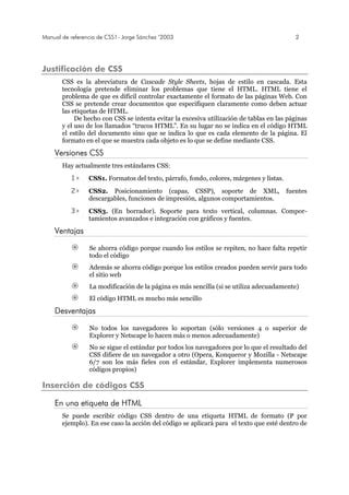 Css Pdf