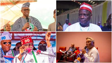 Tinubu Atiku Obi Kwankwaso Why Presidential Candidates Pay