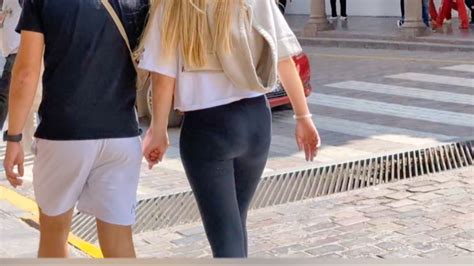 Sexy Girl With Great Ass And Vpl In Leggings OC Spandex Leggings Yoga Pants Forum