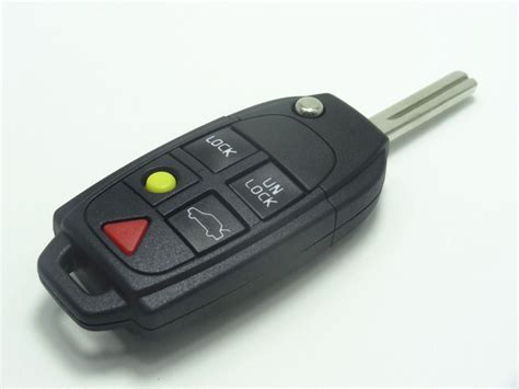 Refit 5 Button Remote Case Fob Modified Flip Key Shell For VOLVO S60