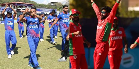 Nepal Oman Qualify For Men S T World Cup International