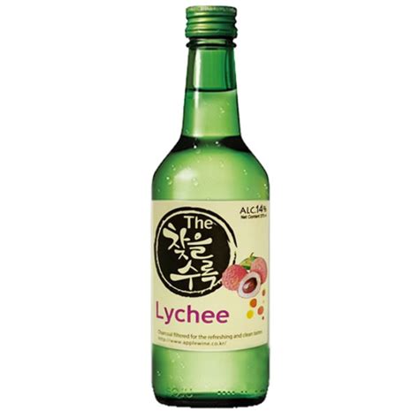 Buy Chateul Soorok Lychee Soju Bottle 375ml Red Bottle