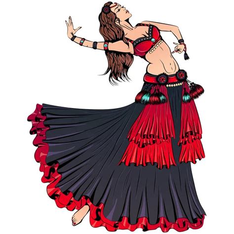 Tribal Bellydance Vector Images Depositphotos