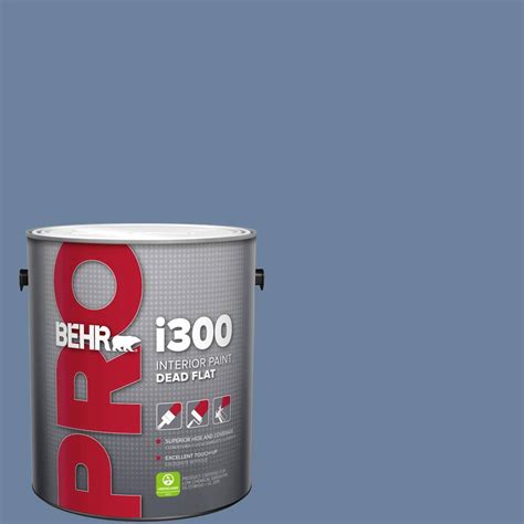 BEHR PRO 1 Gal S530 5 Brisk Blue Dead Flat Interior Paint PR31301