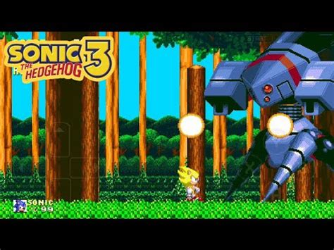 Sonic 3 A I R Android New Boss Walker Mod Gameplay YouTube