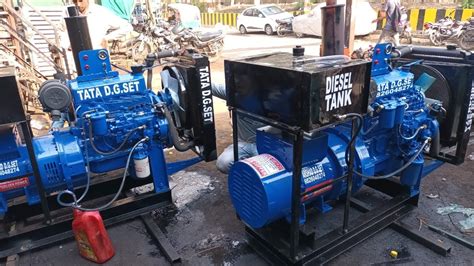 Generator Tata Dg Set 30 Kva Open Single Phase Mp Indore India