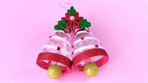 16 Ideas de Campanas Navideñas Hechas Con Material Reciclado