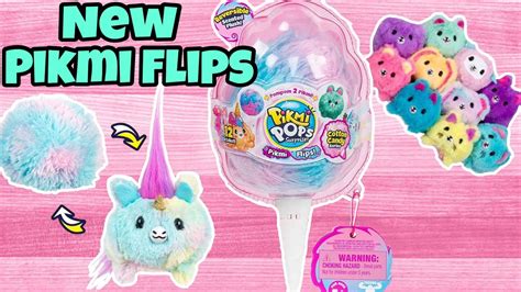 Pikmi Pops Pikmi Flips Cotton Candy Series 2018 Youtube