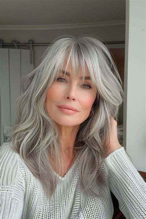 20 Unique Hairstyles Ideas For A Fresh Look In 2024 Long Silver Hair