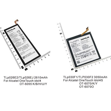 Batería TLp026E2 TLp026EJ TLP030F1 TLP030F2 para teléfonos móviles