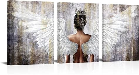 Golden Angel Wings Wall Art, wall art