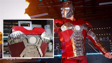 Watch Real Iron Man Mark V Suitcase Armor Unfolds Before Your Eyes