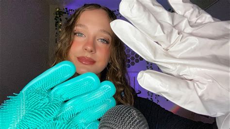 Asmr Glove Sounds For Tingles And Sleep Youtube