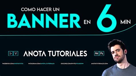 Como Hacer Un Banner Con Photoshop Tutorial Youtube