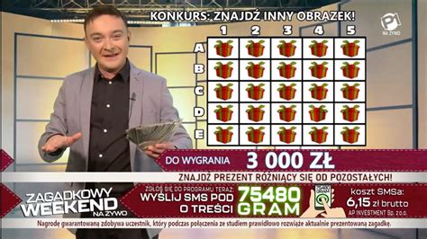 Zagadkowy Weekend na żywo 03 12 2023 Polonia1 YouTube