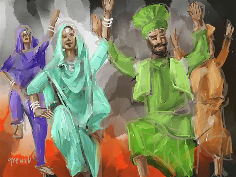 Punjabi Bhangra Paintings