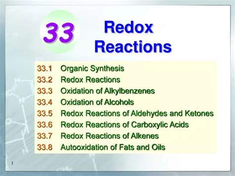 Ppt Redox Reactions Powerpoint Presentation Free Download Id1109978