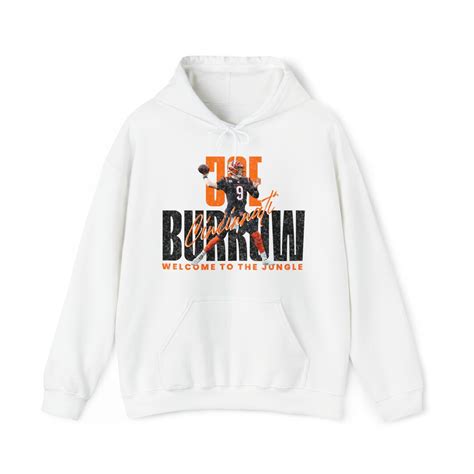 Joe Burrow Sweatshirt Burrow Hoodie Joe Burrow Shirt Cincinnati