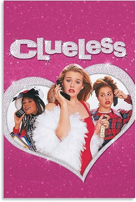 Tyio Clueless Classic Vintage Movie Poster Hd Canvas Prints Wall Art