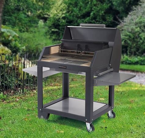 BBQ Grill Fontana Mediterraneo 80 Befeuerung Mit Holz Und Holzkohle