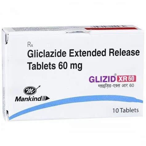 Glizid Xr 60 Gliclazide Extended Release Tablets At Best Price In New Delhi