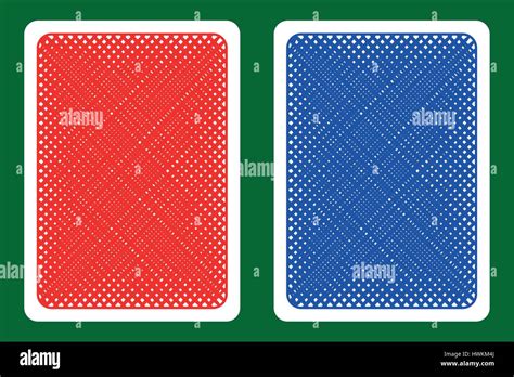 Playing Card Back Designs Stock Vector Image And Art Alamy