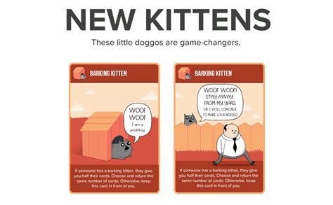 BARKING KITTENS - Expansion – Exploding Kittens