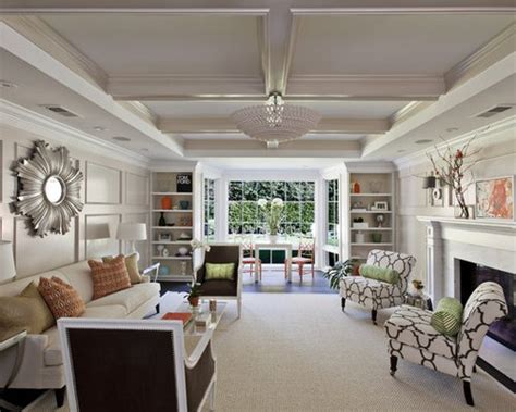 Rectangular Living Room Home Design Ideas, Pictures, Remodel and Decor
