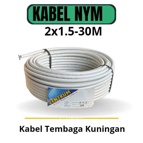 Kabel Listrik Kawat Nym X Yard Kabel Listrik Polos Lazada