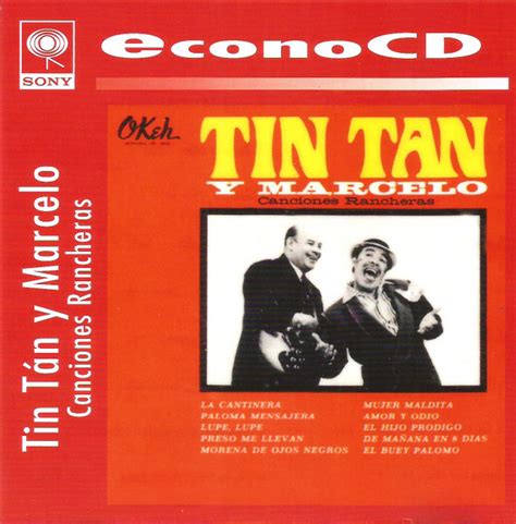 Tin Tan Y Marcelo Canciones Rancheras CD Album 1997 R15284577