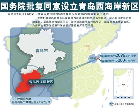 图表：国务院批复同意设立青岛西海岸新区 图片 新闻 中国政府网