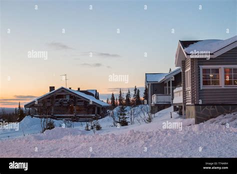 View of Yllas, Finland Stock Photo - Alamy