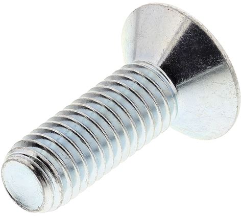 Rs Pro Bright Zinc Plated Steel Hex Socket Countersunk Screw Din