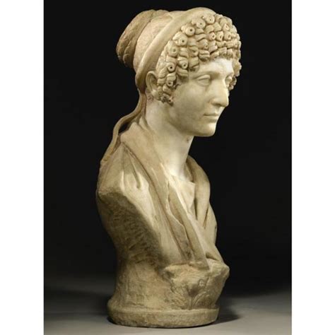 A Roman Imperial Trajanic Marble Bust Of A Woman Flickr