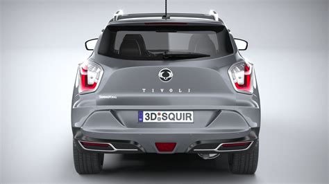 3D Ssangyong Tivoli 2018 Ultimate Model TurboSquid 1555115