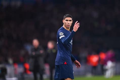 Psg Hakimi Absent De L Entra Nement Pour Tre Confront La Femme Qui