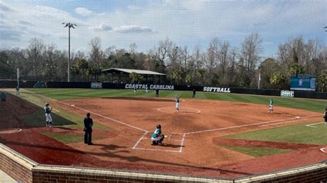 Coastal Softball Goes Undefeated on Day One at Chanticleer Showdown