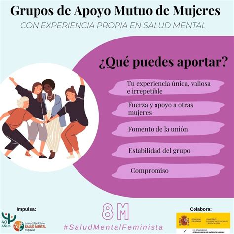 Los Grupos De Apoyo Mutuo Para Mujeres Con Problemas De Salud Mental