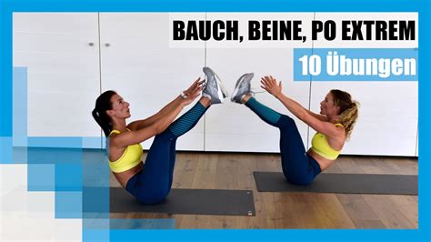 Bbp Workout 10 Gezielte Übungen Für Bauch Beine And Po 🥇 Youtube