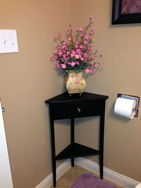 Small Corner Bathroom Table - WERFBAT