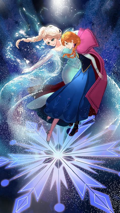 Hd Wallpaper Cartoon Frozen Movie Fan Art Princess Elsa Princess