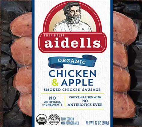 Aidells Organic Chicken Apple Reviews 2022